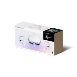 Meta - Quest 2 Resident Evil 4 Bundle VR Headset - 128GB White